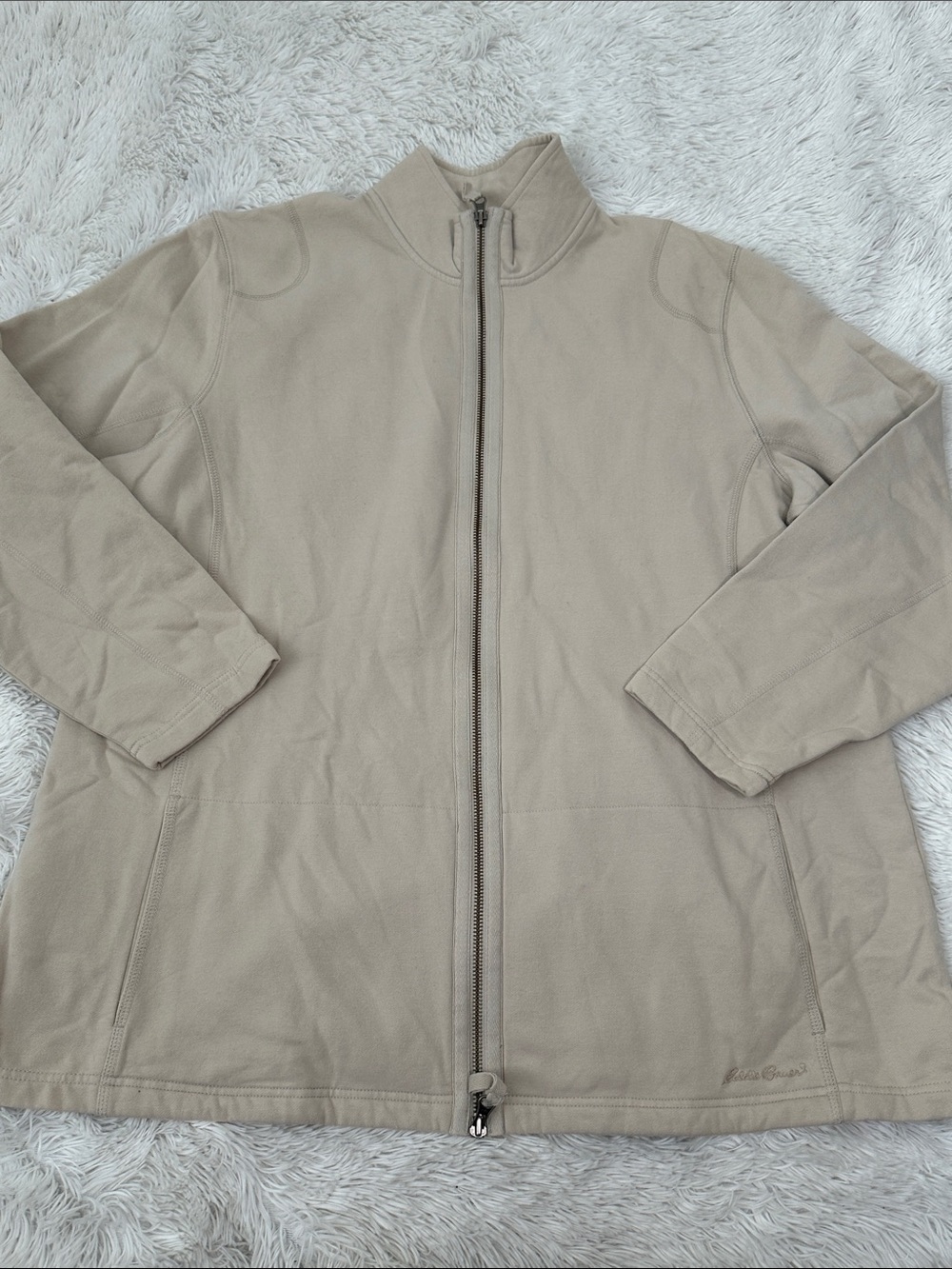 🥕 Eddie Bauer Zip Up Sweatshirt Jacket